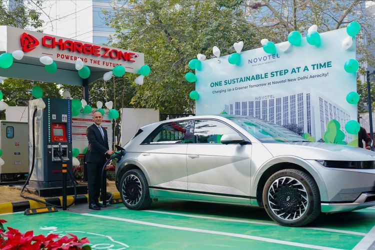 Novotel New Delhi Aerocity introduces EV charging station; Commits to eliminate single-use plastic by 2050